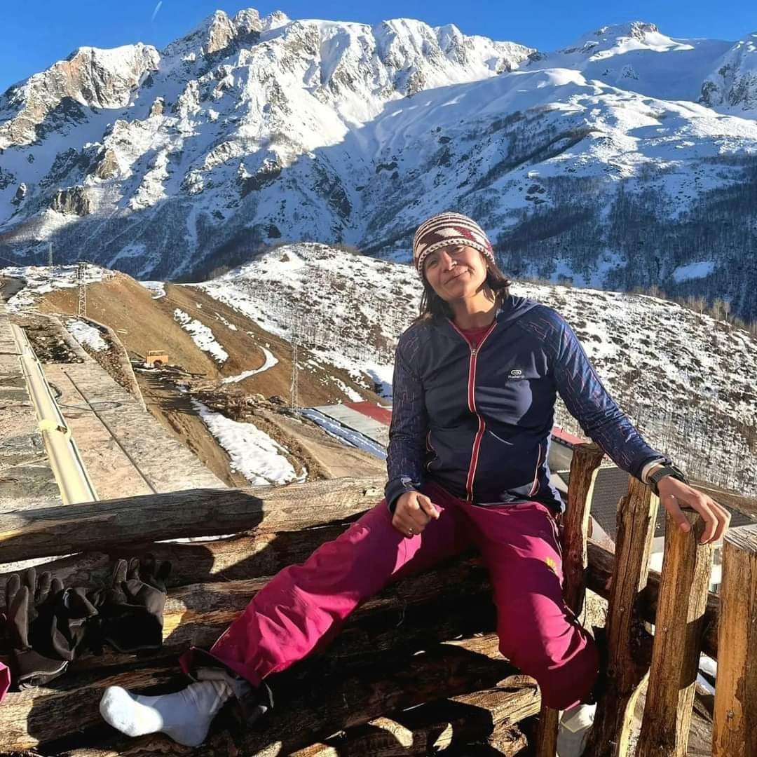 Kadın dağ rehberi Amasya’da son yolculuğuna uğurlandı