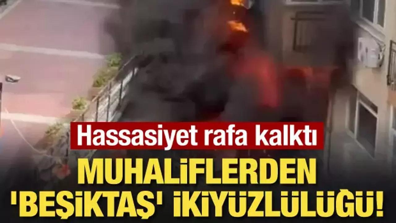 Beşiktaş’taki yangınında ölen işçileri suçladılar! CHP’li belediyenin adını veremediler
