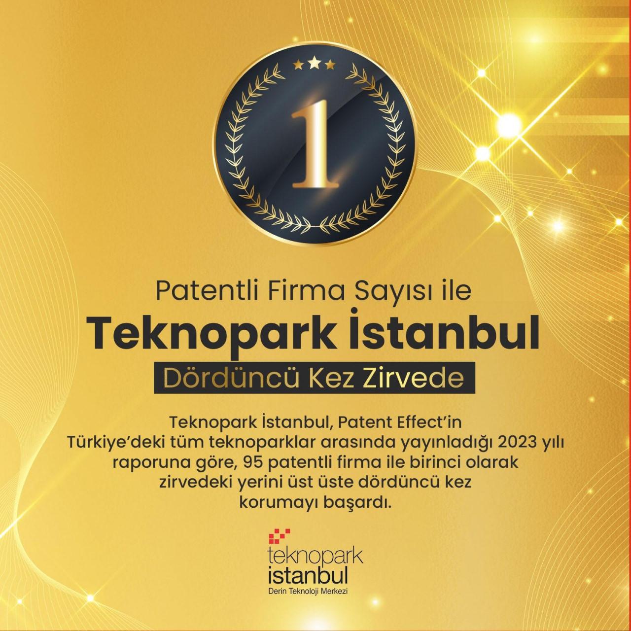 Rapor açıklandı: Teknopark İstanbul, dördüncü kez Türkiye birincisi oldu!