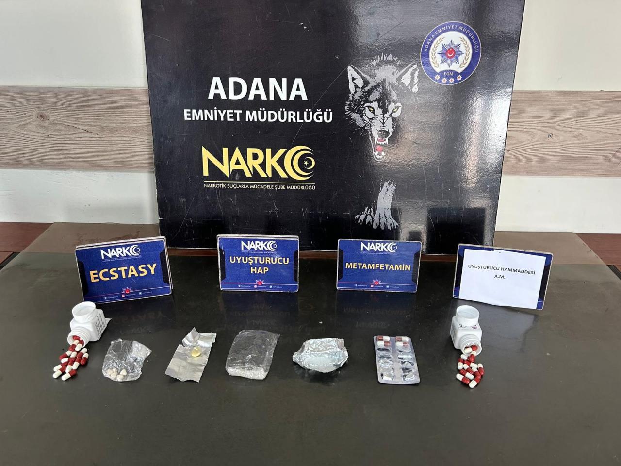 Adana'da uyuşturucu operasyonu: 2 kişi gözaltına alındı