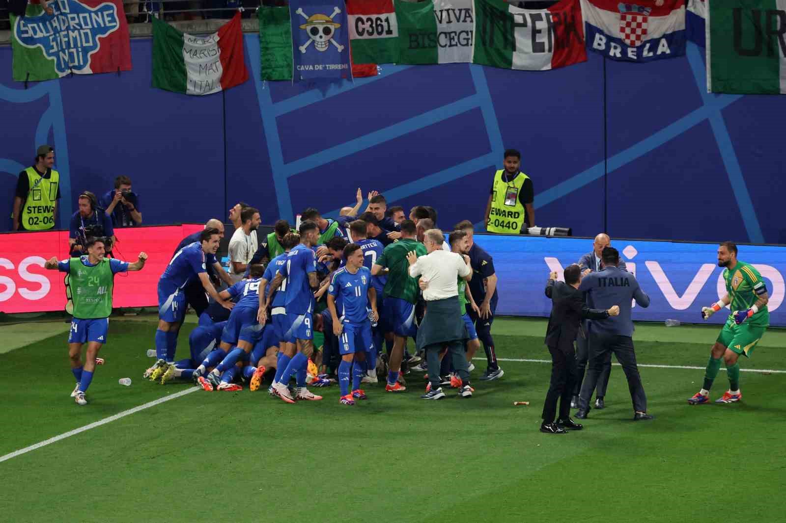 EURO 2024: Hırvatistan: 1 - İtalya: 1