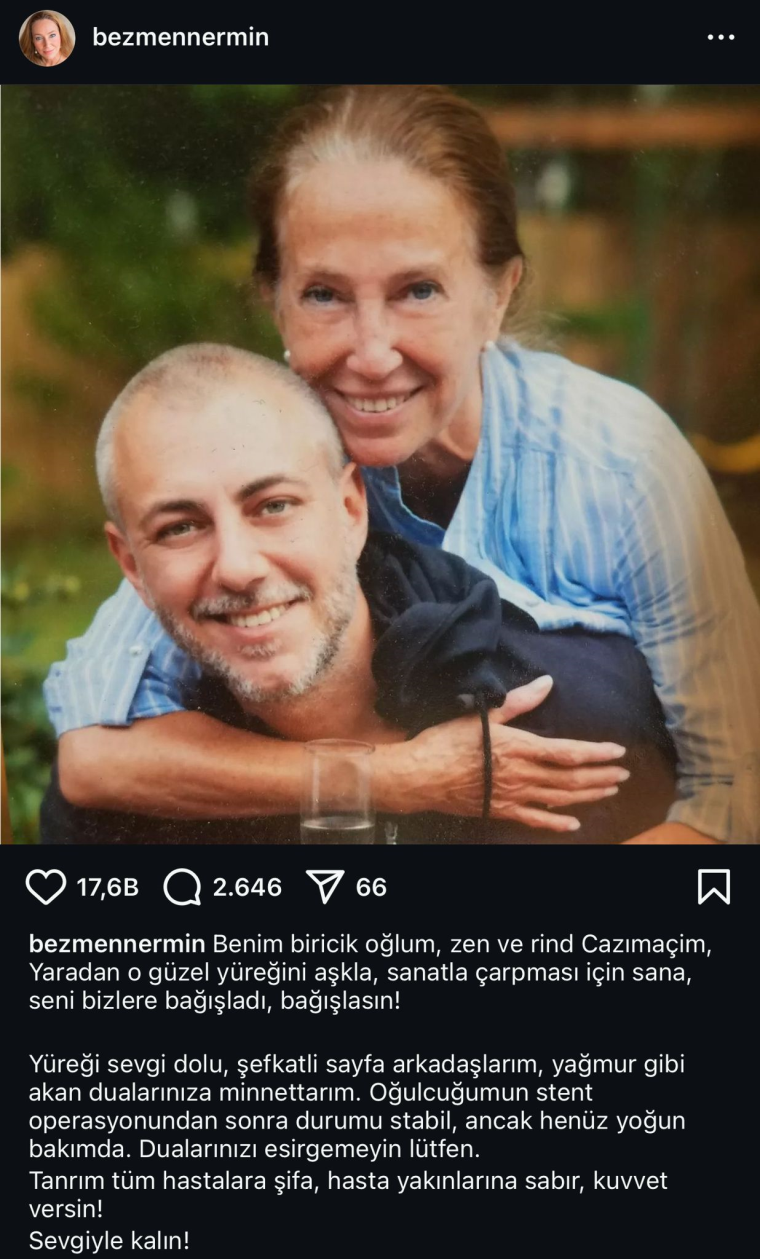 4 ay önce eşi Tolga Savacı'yı kaybeden Nermin Bezmen'in şimdi de oğlu yoğun bakımda - Son Dakika Yaşam Haberleri | Cumhuriyet
