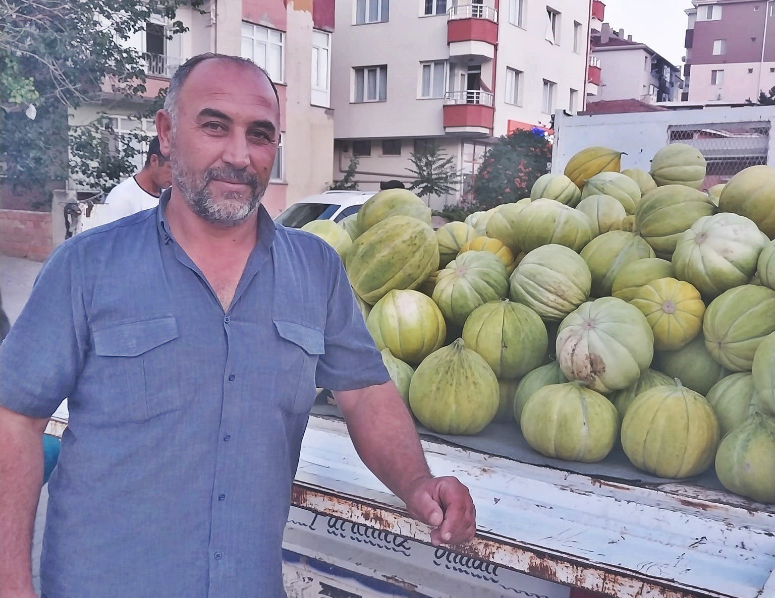 Sungurlu’nun meşhur 10 dilim kavunu tezgahlarda