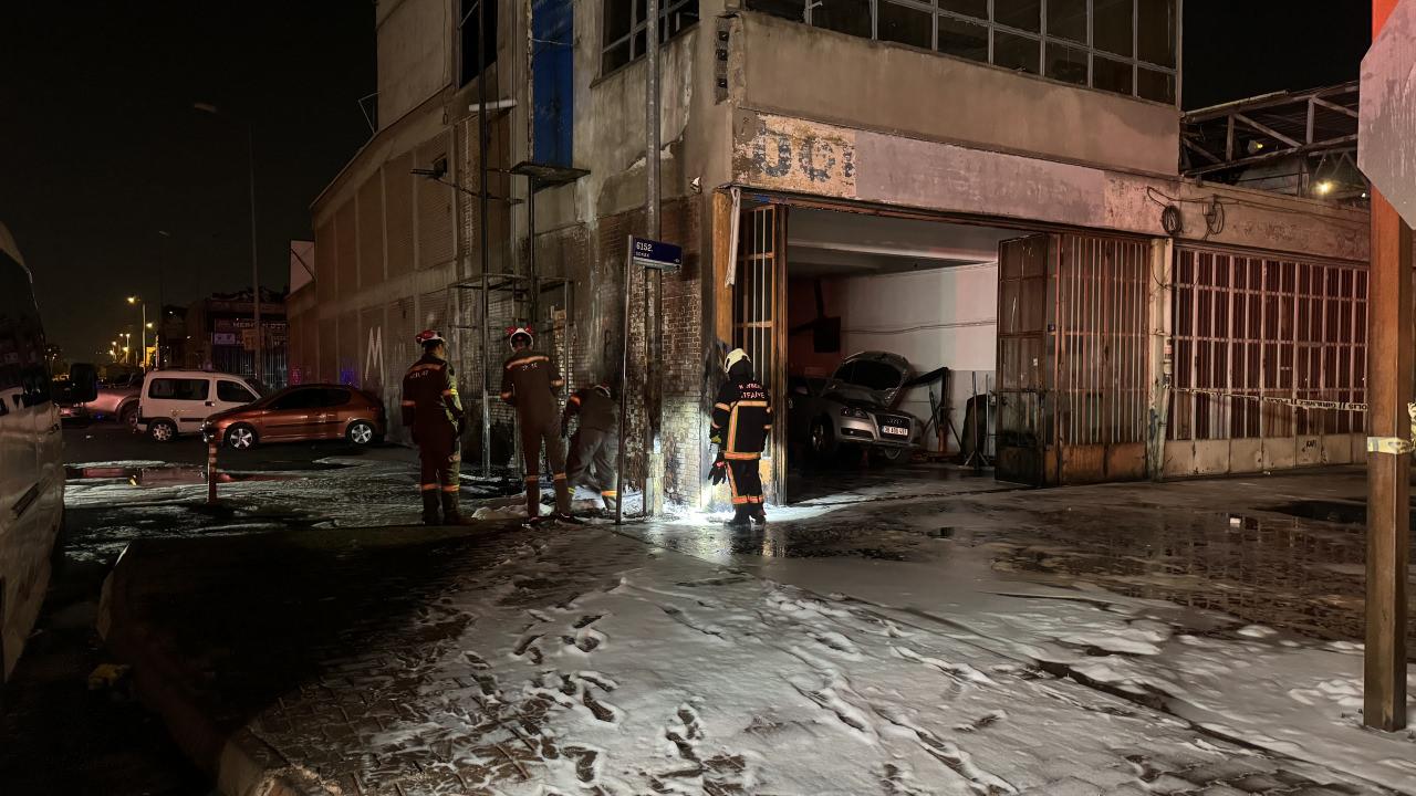 Kayseri'de doğal gaz borusu patladı: Korkutan yangın söndürüldü