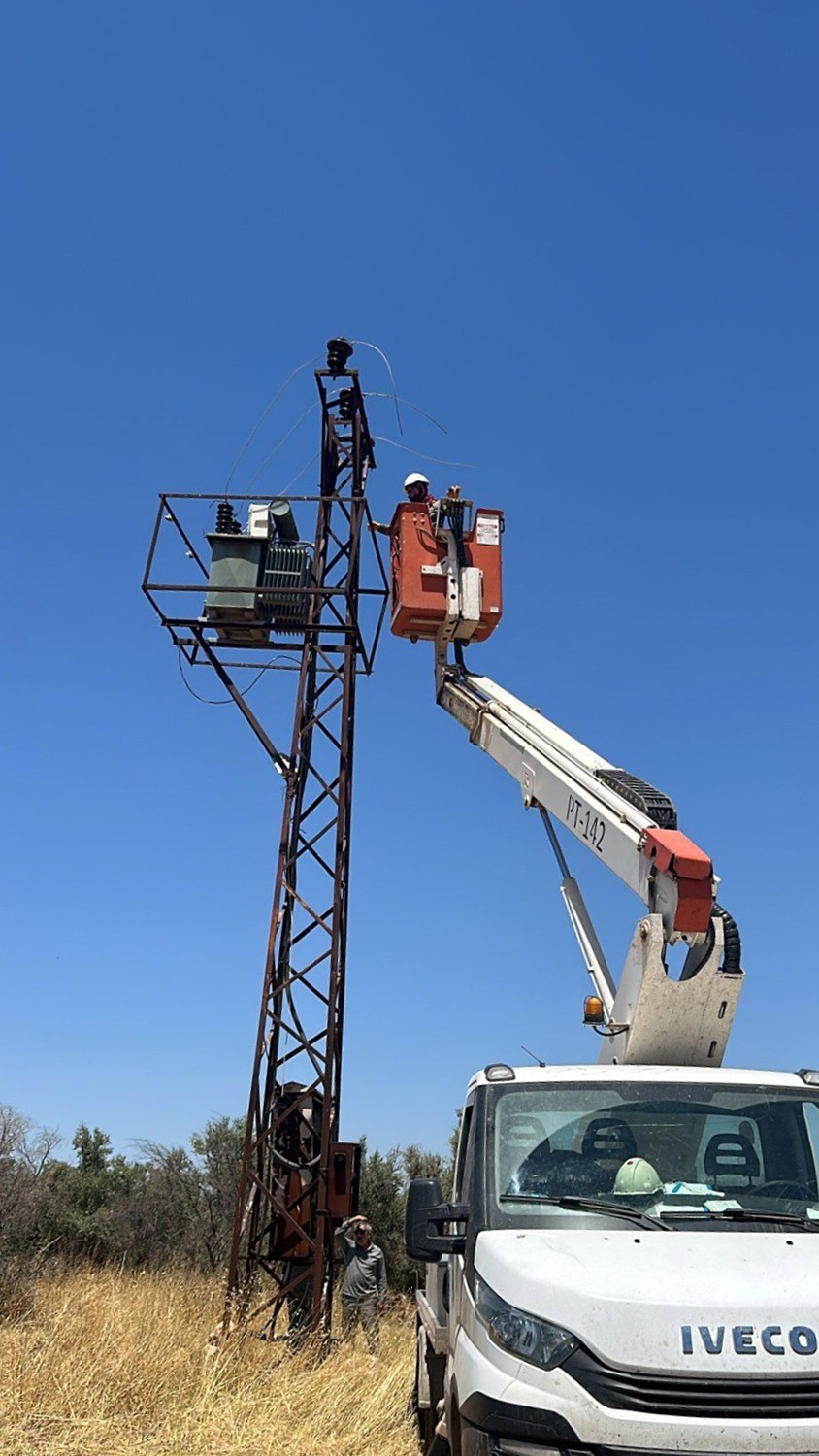 Mardin’de kaçak elektrik kullanımına jandarma destekli müdahale