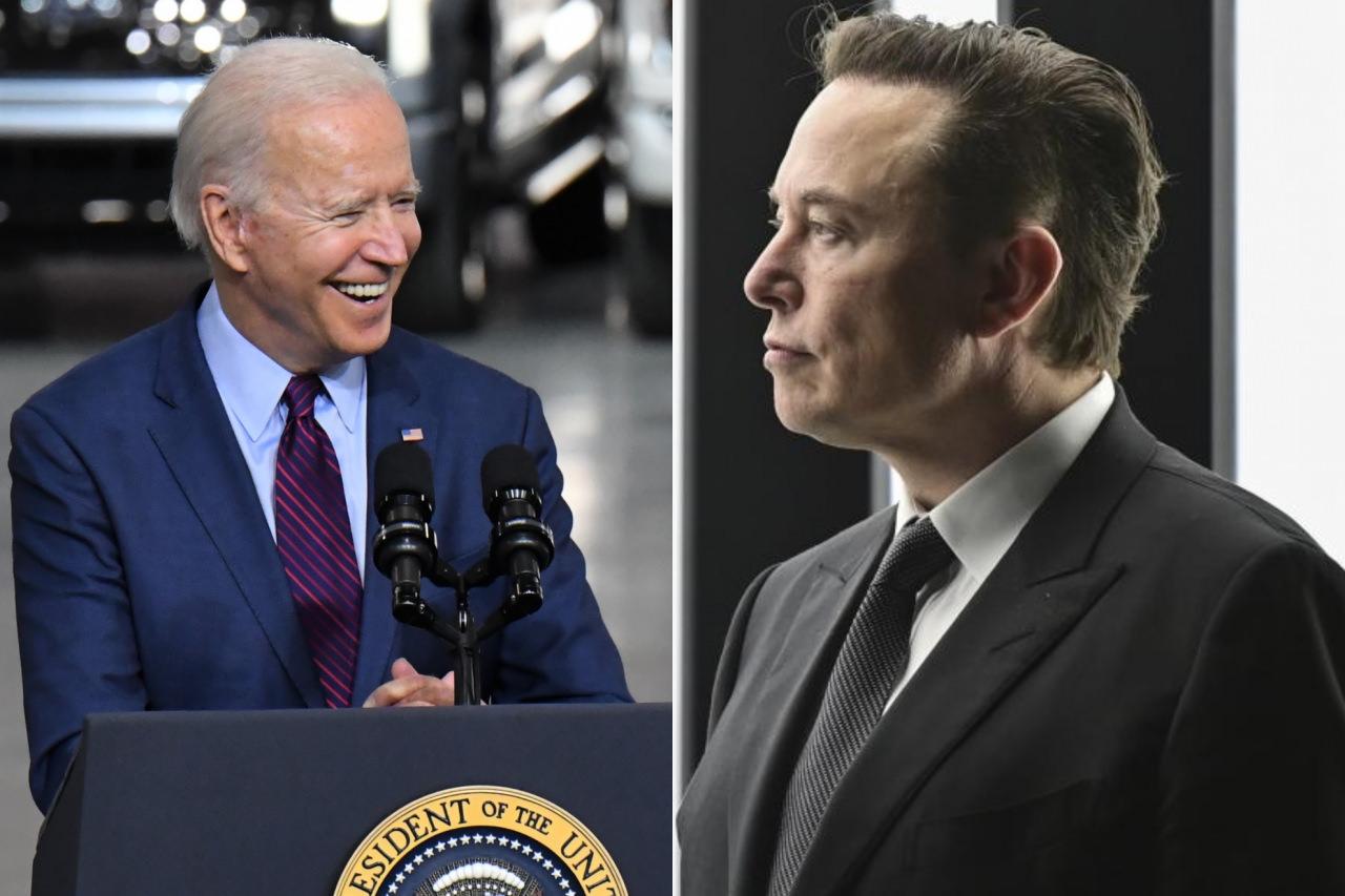 ABD Başkanı Biden fena sarsıldı! Bir darbe de  Elon Musk'tan!