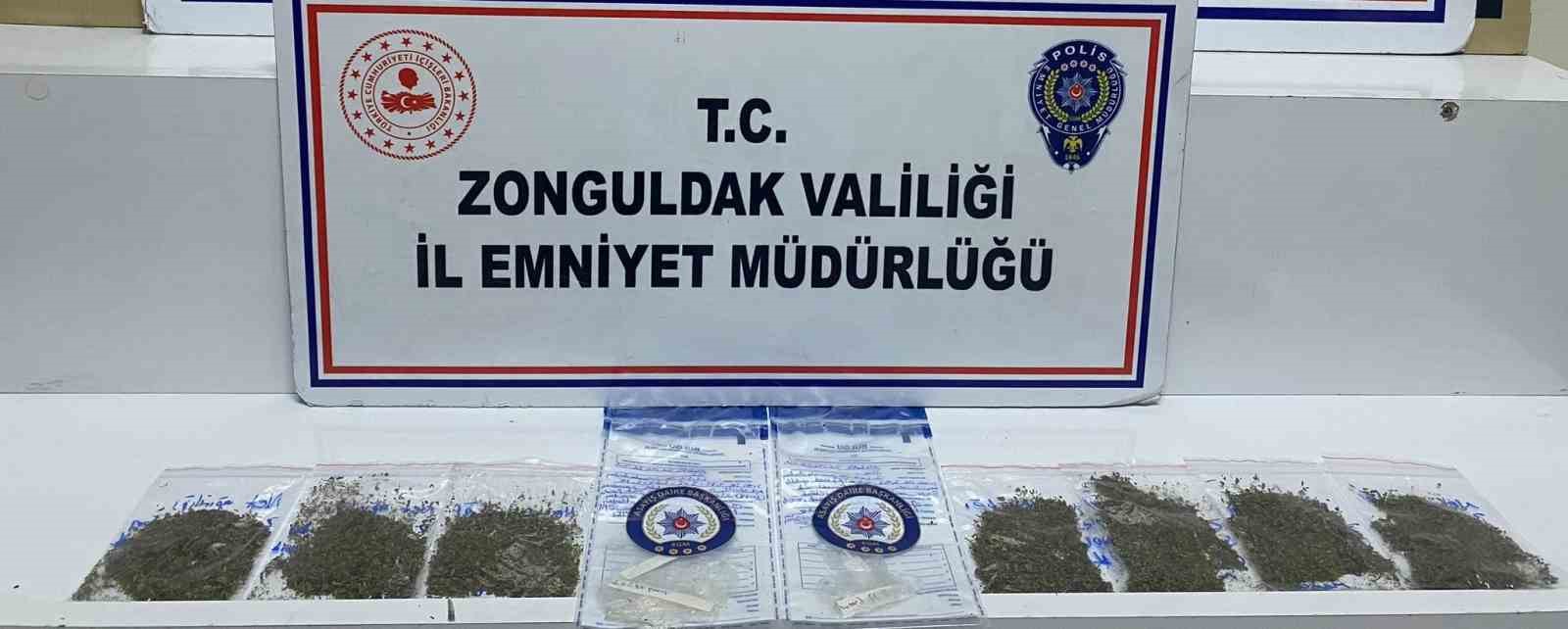 Zonguldak’ta uyuşturucu operasyonu: 15 şüpheli yakalandı