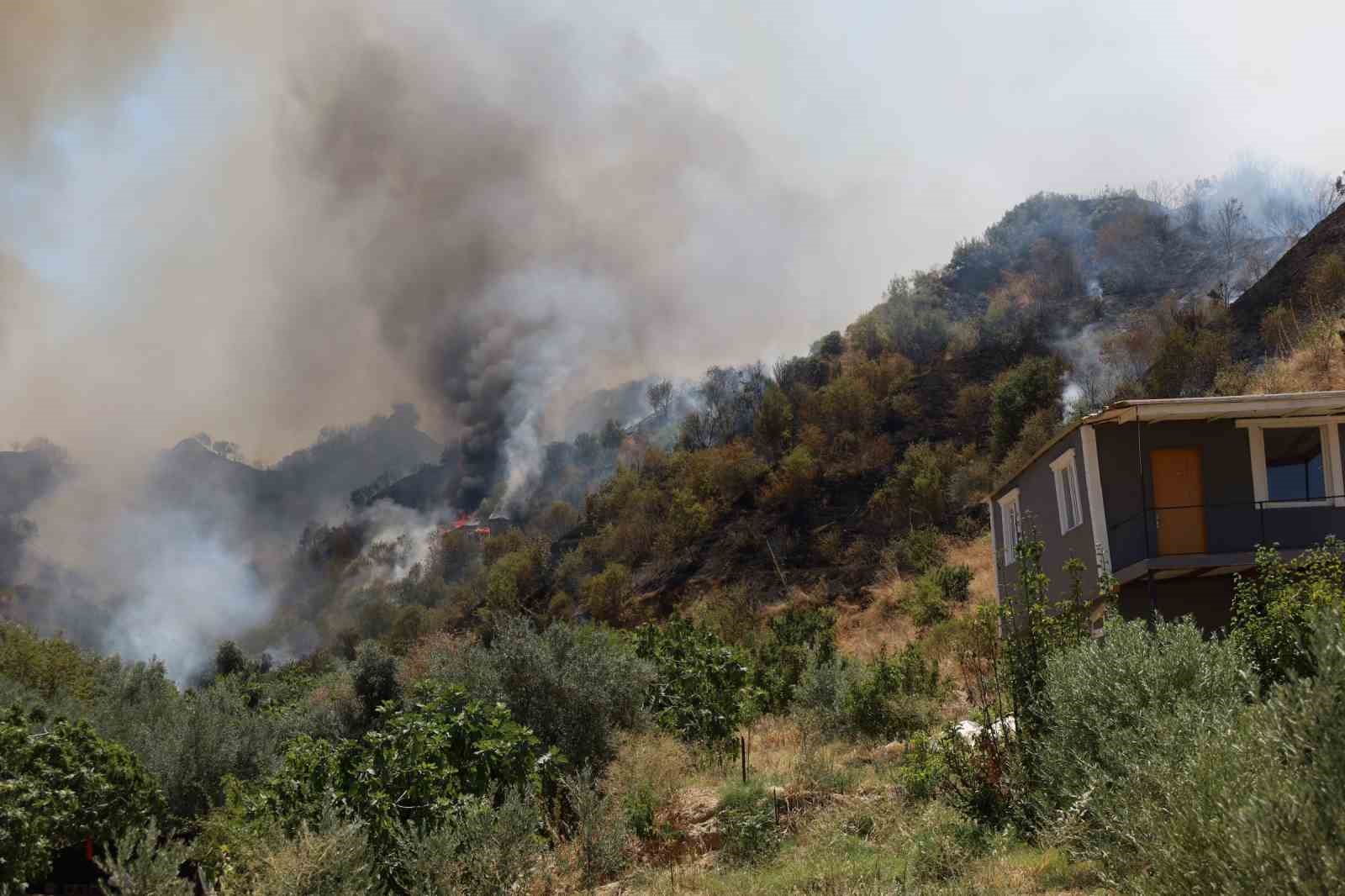 Manisa’daki orman yangını kontrol altına alındı