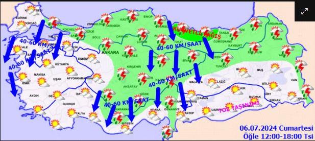 Hafta sonuna dikkat! 5 bölgede sağanak etkili olacak