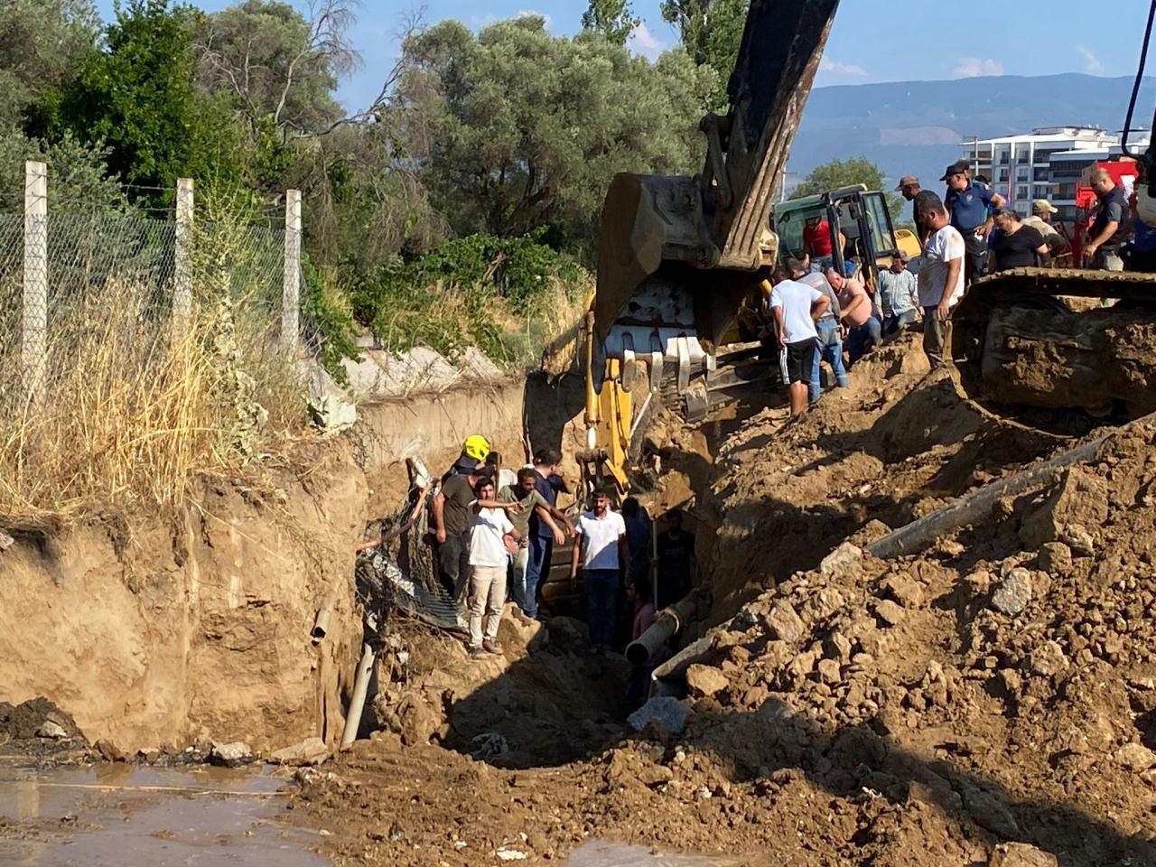 Aydın'da göçük faciası: 3 işçi hayatını kaybetti, 1 yaralı