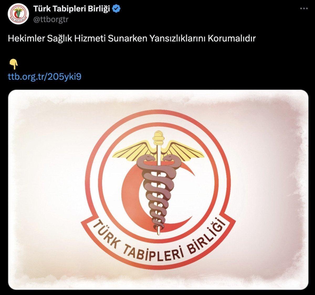 Terör örgütlerine desteğiyle bilinen TTB’nin ‘Bozkurt’ hazımsızlığı!