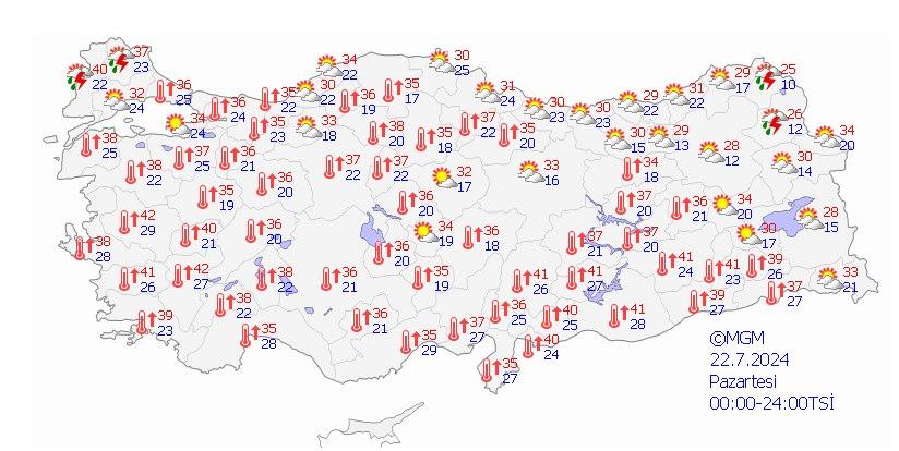 17 il için uyarı! Dikkat: Kuvvetli geliyor! Yeni haftada hava durumu nasıl olacak?