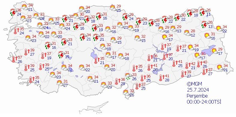 17 il için uyarı! Dikkat: Kuvvetli geliyor! Yeni haftada hava durumu nasıl olacak?