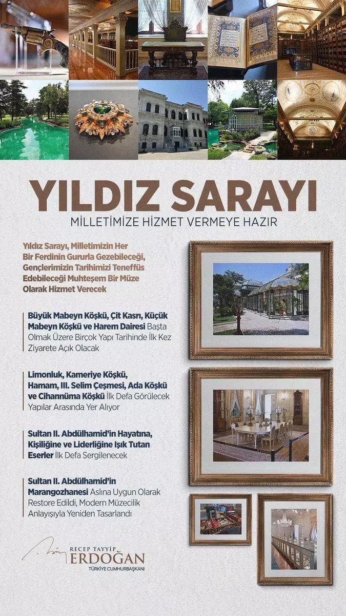 Yıldız Sarayı ziyarete açıldı! Yıldız Sarayı'nın tarihsel özellikleri, konumu ve eserleri