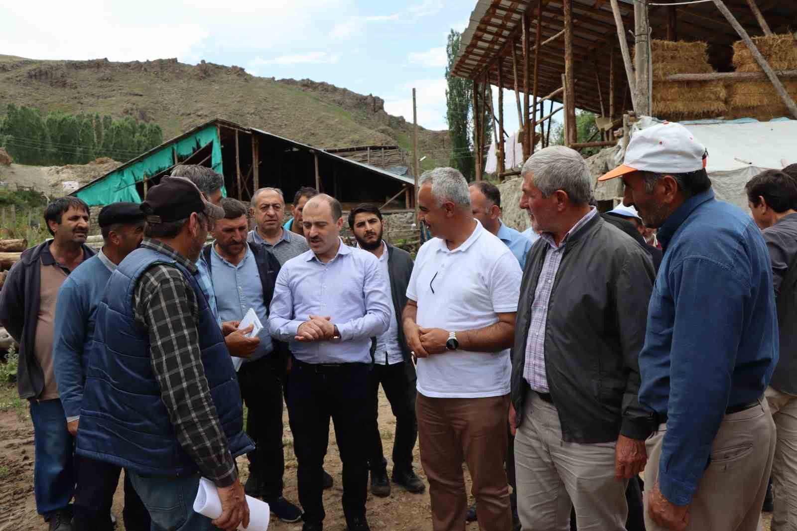 Erzurum’da sel felaketinin yaraları sarılıyor