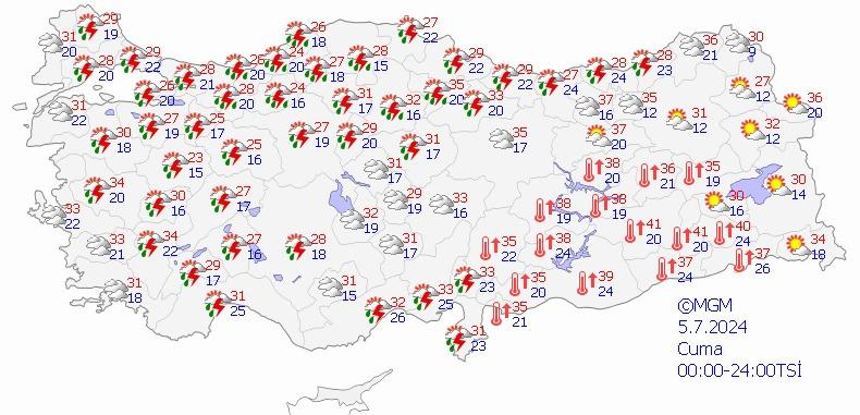 Meteoroloji'den İstanbul dahil 14 kente sarı kodlu uyarı!