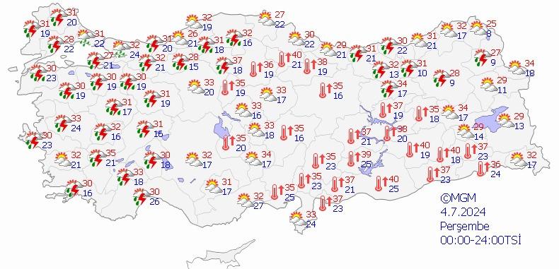 Meteoroloji'den dört kent için son dakika uyarısı!