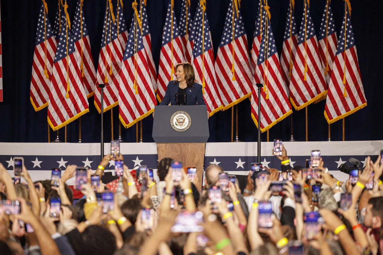 Kamala Harris'ten ilk seçim mitingi: “Donald Trump'ın nasıl biri olduğunu biliyorum”