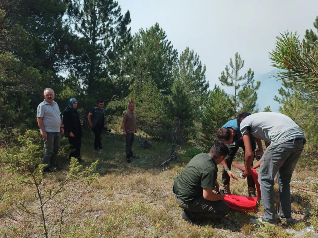 Kastamonu'da orman yangını: Müdahale devam ediyor!