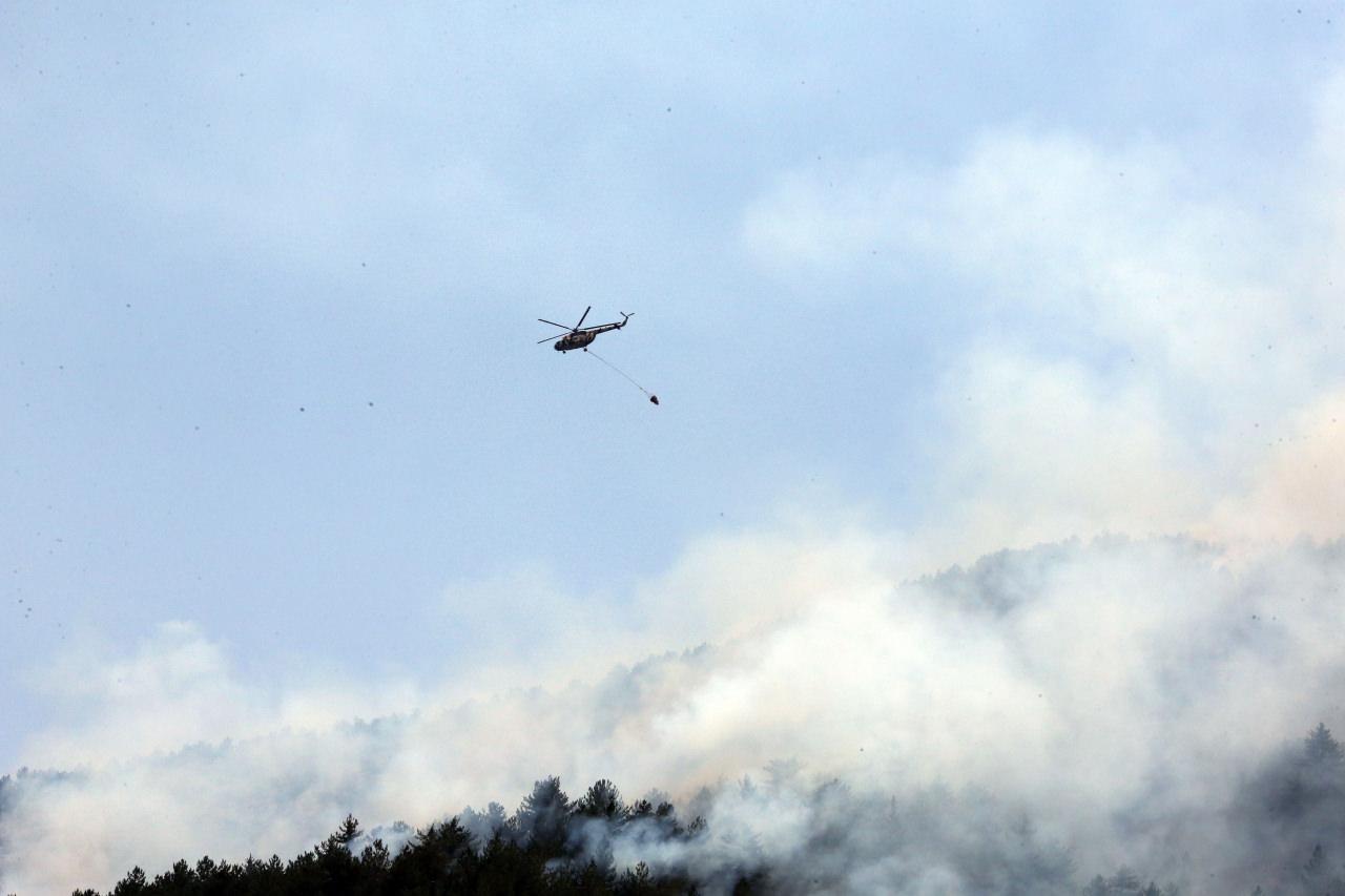 Kastamonu'da orman yangını: Müdahale devam ediyor!