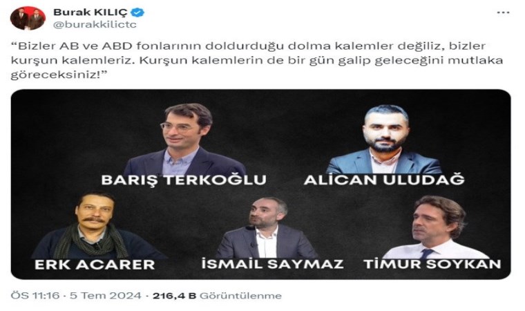 Gazetecileri 'kurşun'la tehdit etmişti: MHP’li isim o paylaşımı sildi - Son Dakika Siyaset Haberleri | Cumhuriyet