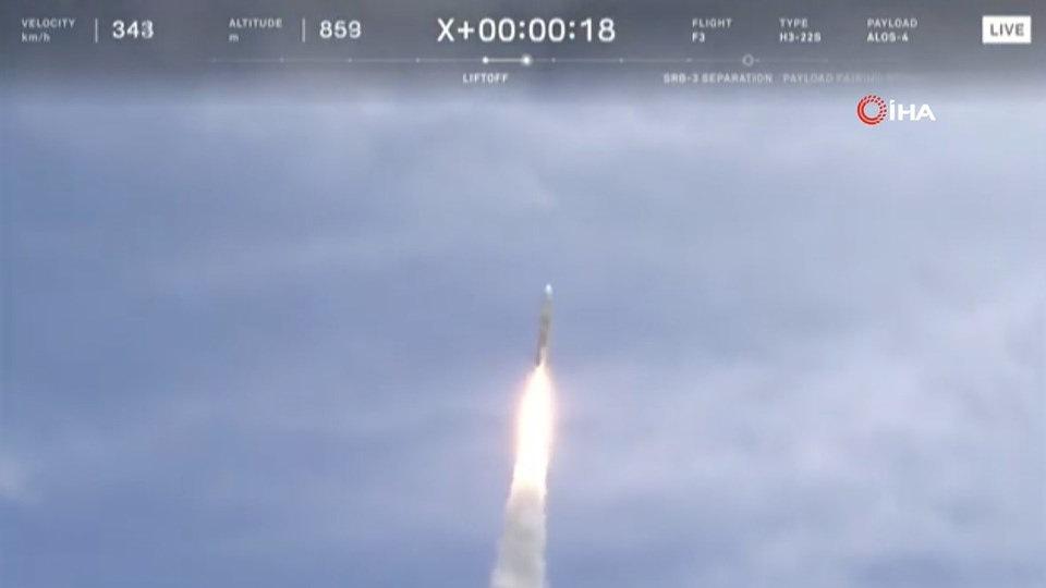 Japonya'dan yeni uydu: DAICHI-4  yörüngeye gönderildi