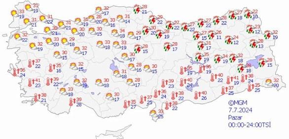 Kavurucu sıcaklar dönüyor! 42 dereceye çıkacak