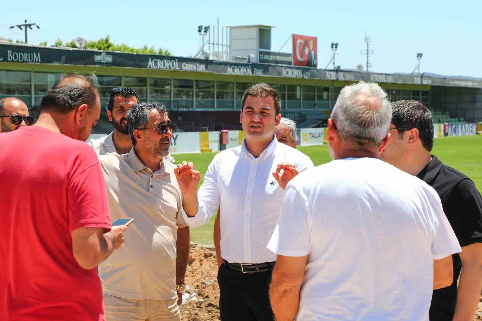 Bodrum Stadyumu, Süper Lig’e hazırlanıyor