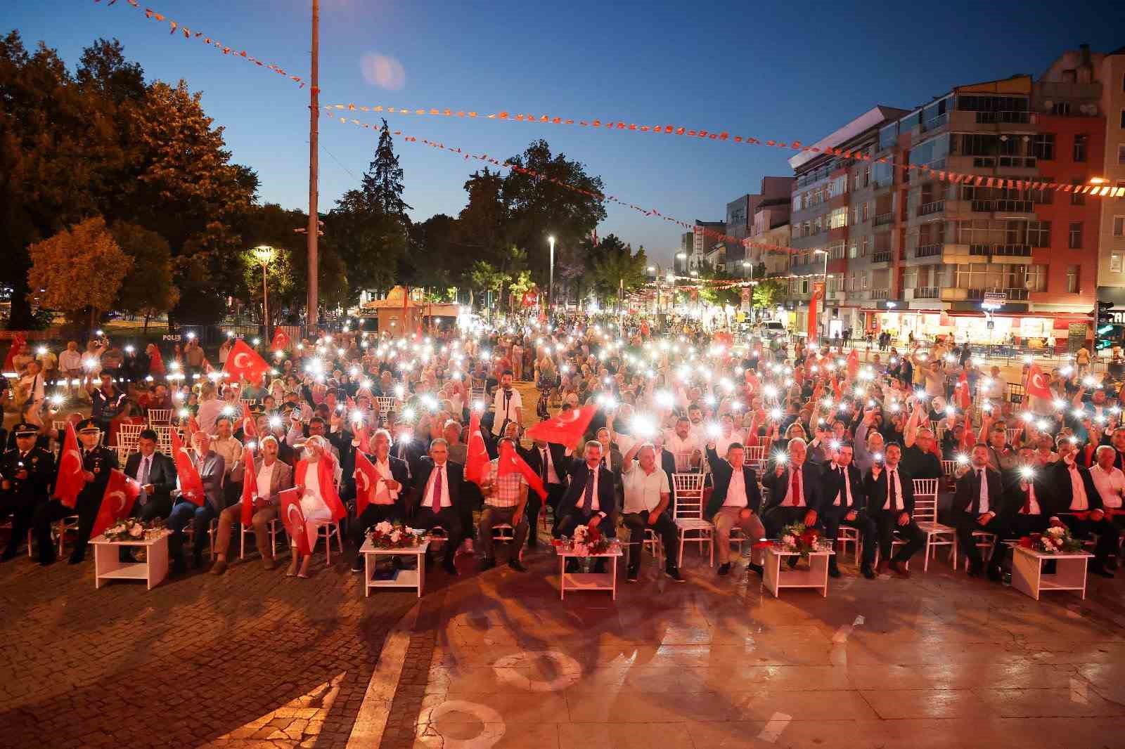 Uşak’ta 15 Temmuz Demokrasi ve Milli Birlik Günü anma programı