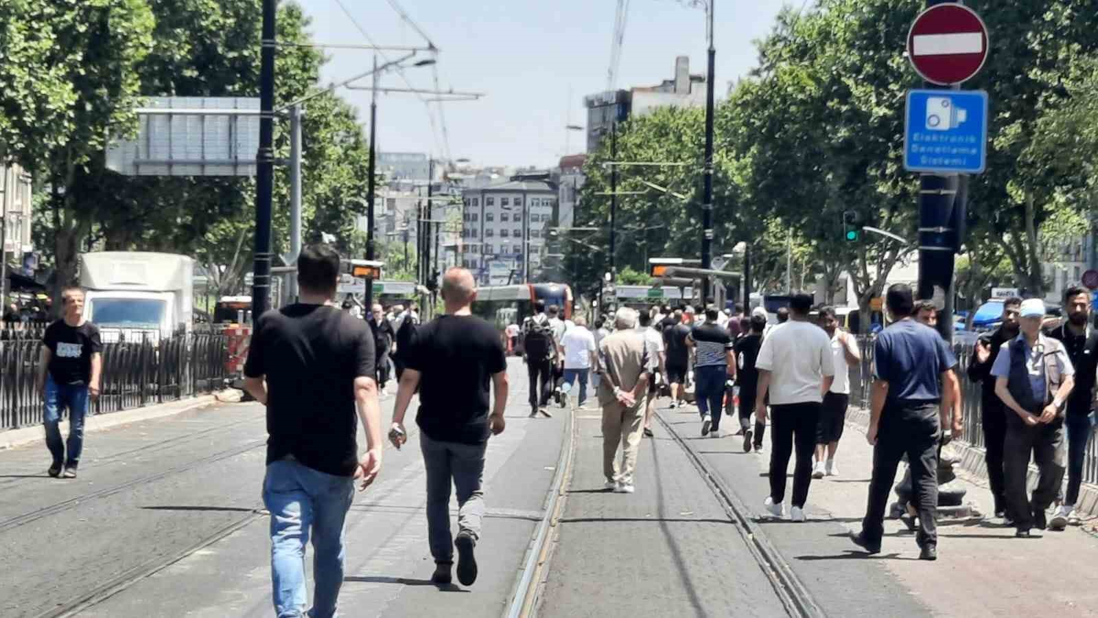 Kabataş-Bağcılar Tramvay Hattında teknik arıza yaşandı, seferler aksadı