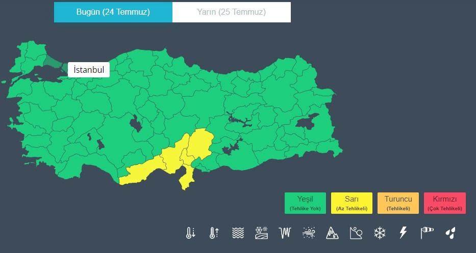 Meteoroloji'den beş kente son dakika uyarısı!