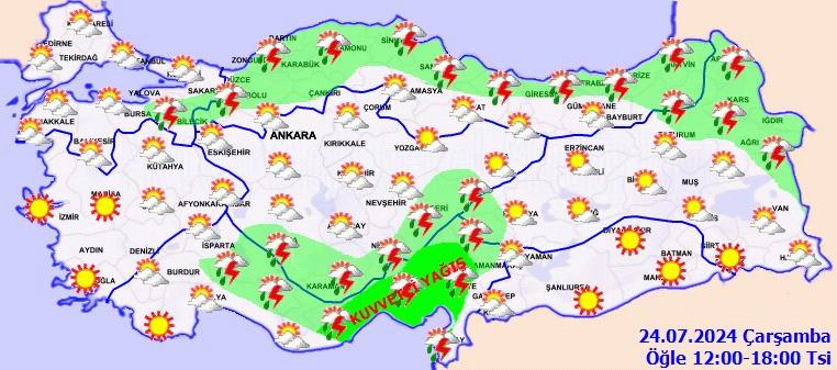 Meteoroloji'den beş kente son dakika uyarısı!