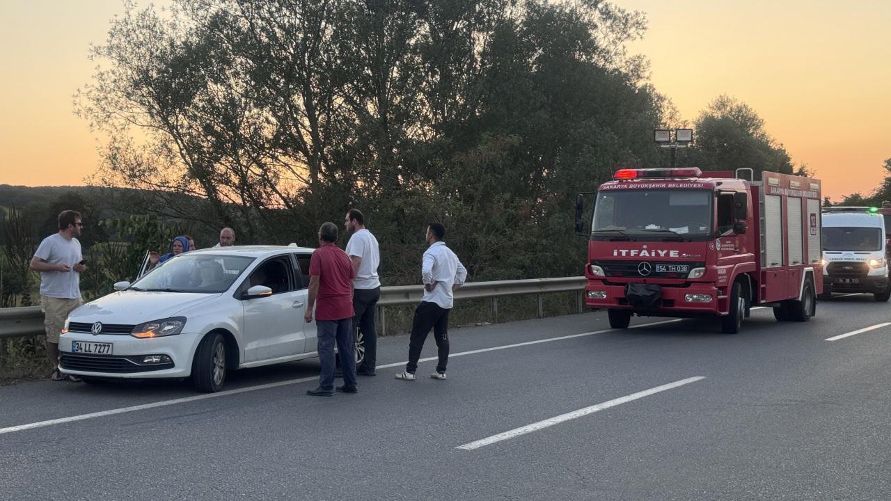 Sakarya'da şarampole yuvarlanan kişi öldü