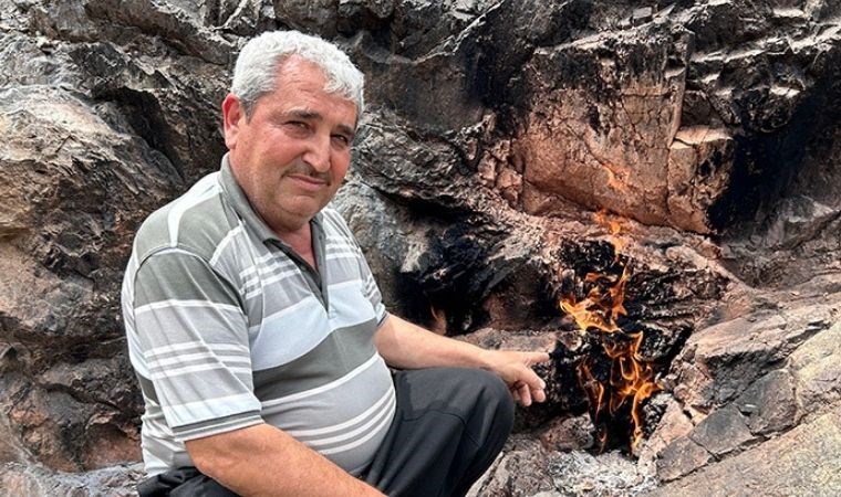 Hatay'daki esrarengiz taş: Yıllardır yanmaya devam ediyor - Son Dakika Yaşam Haberleri | Cumhuriyet