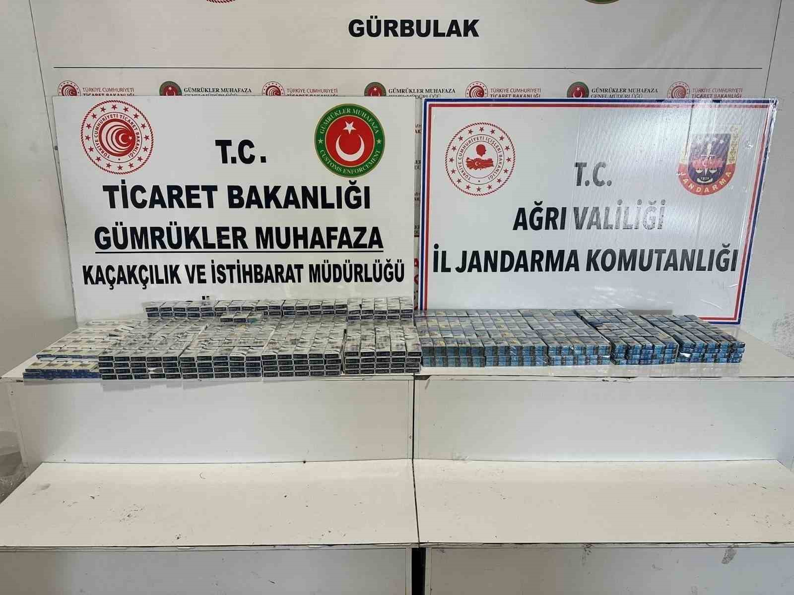 Ağrı’da kaçakçılık operasyonunda 4 gözaltı