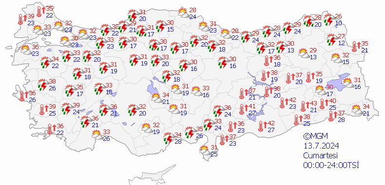 İstanbul'da kuvvetli yağmur! Ne kadar sürecek? İstanbul, Ankara, İzmir hava durumu