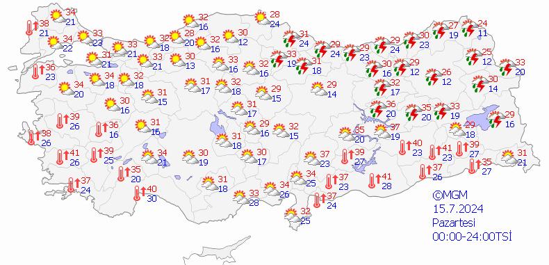 İstanbul'da kuvvetli yağmur! Ne kadar sürecek? İstanbul, Ankara, İzmir hava durumu